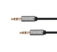 Kruger & Matz - Cavo jack 3.5, connettore stereo 3.5, 100 cm Basic KM1226