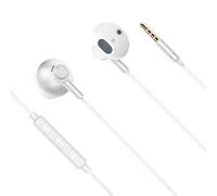 Kruger & Matz Cuffie in Ear con Microfono KMPB2-W Bianco