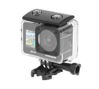 Kruger & Matz Fotocamera sportiva 4K 60 FPS Vision P400 4 GB RAM Display 2" 320 x 240 Pixel Microfono Wi-Fi Custodia impermeabile KM0292