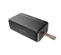 Kruger & Matz Powerbank 40000 mAh agli ioni di litio con ricarica rapida e Power Delivery 3.0, porte USB Type-C, micro USB, 2 USB-A KM0908