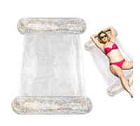 Krujecnt Amaca Gonfiabile Per Piscina, Amaca Da Letto Galleggiante, Galleggiante Piscina Lounger, Sedia Galleggiante Pieghevole E Impermeabile Per Piscina Lounge Per Spiaggia, Fiumi E Piscina