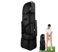 Krujecnt Borsa da Golf per Viaggi Aerei - Borsa da Trasporto con Ruote per Attrezzature da Golf | Borsa Cabina Pieghevole Per Trasporto Aereo Accessori Viaggio Esterno Per Famiglia Amici E Colleghi