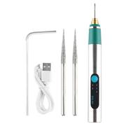 Krujecnt Penna per Incisione | Macchina per Incidere - Penna Incisore Ricaricabile con 3 Velocità,per Artisti, Gioielli, Legno, Vetro, Perle, Pietra, Lavorazione del Legno,