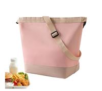 Krujecnt Portapranzo Per Donne,Contenitore Termico con Cima Arrotolabile - Borsa a Spalla Raffreddante,Per Donne Uomini Bambini Pranzo Lavoro Scuola Viaggio Attività All'aperto Campeggio Picnic