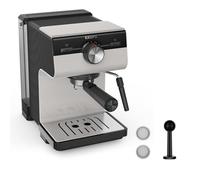 Krups Authentic XP381B10 - Macchina per caffè espresso da 15 bar, funzionamento intuitivo, design raffinato, ugello per vapore integrato, serbatoio dell'acqua da 2 l, con accessori, colore: