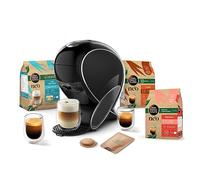 KRUPS Dolce Gusto NEO Coffee Machine by, Macchina da caffè + 3 scatole di cialde compostabili (Espresso, Lungo, Cappuccino), Macchina da caffè multi-bevanda connessa YY5242FD