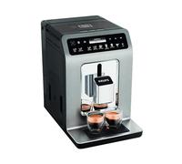 Krups EA894T Evidence Plus - Macchina da caffè con display a colori OLED, tecnologia Barista Quattro Force, 16 varianti di caffè, 3 varianti di tè, funzione cappuccino One touch, titanio metallizzato