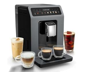 KRUPS Evidence Hot & Cold, Macchina da caffè a grani automatica, 18 ricette calde e fredde, espresso, One Touch cappuccino, interfaccia intuitiva, EA898GF0