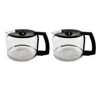 Krups F0344210F-2PK Pro Aroma 10 Cup Glass Carafe, Black Handle, by KRUPS