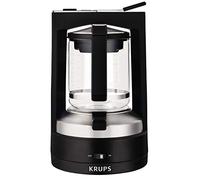 Krups Macchina da caffè con filtro KM468910 T8 | 850 Watt | Spegnimento automatico | 8-12 tazze | Interruttore on/off illuminato | Nero