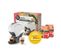 KRUPS Macchina da caffè NESCAFÉ Dolce Gusto, Cialde compostabili e sacchetti a base di carta riciclabile, Collegata, Neo Bianco, YY5499FD