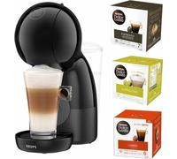KRUPS NESCAFÉ Dolce Gusto Piccolo XS KP1A35 - Inclusa confezione multipla di prova per 48 tazze - Nero