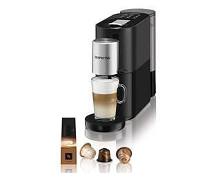 Krups Nespresso Macchina per caffè espresso, Macchina per capsule di caffè, Espresso Style Barista, Schiumatore per il latte, Made in France YY4355FD, 1 litro