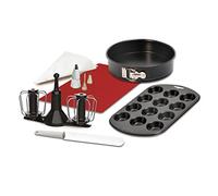 Krups XF5560 Prep&Cook - Set di accessori, colore: Nero/Bianco/Rosso