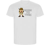 Kruskis Born To Trek Eco Short Sleeve T-shirt Bianco L Uomo