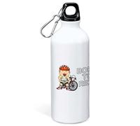 Kruskis Bottiglia Alluminio Born To Ride 800ml White