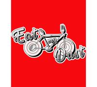 Kruskis Eat My Dust Short Sleeve T-shirt Rosso 2XL Donna Red