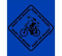 Kruskis Felpa Con Cappuccio Baby On Board Royal Blue