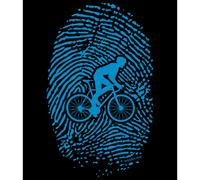 Kruskis Felpa Con Cappuccio Biker Fingerprint Two-colour Black / Grey