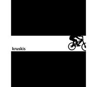 Kruskis Felpa Con Cappuccio Frame Mtb Two-colour Black / Grey