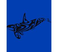 Kruskis Felpa Con Cappuccio Orca Tribal Two-colour