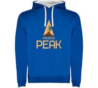 Kruskis Felpa Con Cappuccio Peak Two-colour