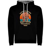 Kruskis Great Smoky Mountains Hoodie Nero L Uomo