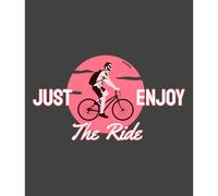 Kruskis Just Enjoy The Ride Short Sleeve T-shirt Grigio XL Uomo Dark Grey