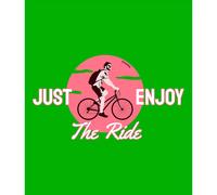 Kruskis Just Enjoy The Ride Short Sleeve T-shirt Verde L Uomo Green