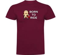 Kruskis Maglietta A Maniche Corte Born To Ride