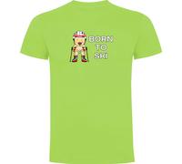 Kruskis Maglietta A Maniche Corte Born To Ski