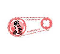 Kruskis Maglietta A Maniche Corte Cyclists Have Better Legs Eco White