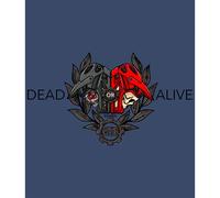 Kruskis Maglietta A Maniche Corte Dead Or Alive Denim Blue