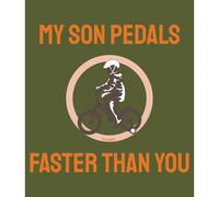 Kruskis Maglietta A Maniche Corte Faster Than You Dark Army Green