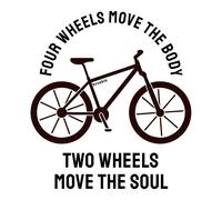 Kruskis Maglietta A Maniche Corte Four Wheels Move The Body White