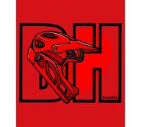 Kruskis Maglietta A Maniche Corte I Love Dh Red