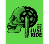 Kruskis Maglietta A Maniche Corte Just Ride Light Green