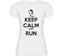 Kruskis Maglietta A Maniche Corte Keep Calm And Run