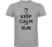 Kruskis Maglietta A Maniche Corte Keep Calm And Run