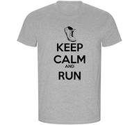 Kruskis Maglietta A Maniche Corte Keep Calm And Run Eco