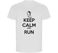 Kruskis Maglietta A Maniche Corte Keep Calm And Run Eco