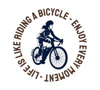 Kruskis Maglietta A Maniche Corte Life Is Like Riding Eco White