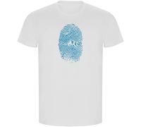 Kruskis Maglietta A Maniche Corte Mountain Fingerprint Eco