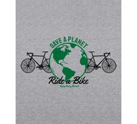 Kruskis Maglietta A Maniche Corte Save A Planet Eco Heather Grey