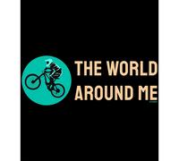Kruskis Maglietta A Maniche Corte The World Around Me Black