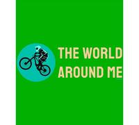 Kruskis Maglietta A Maniche Corte The World Around Me Green