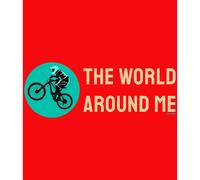 Kruskis Maglietta A Maniche Corte The World Around Me Red