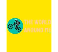 Kruskis Maglietta A Maniche Corte The World Around Me Yellow