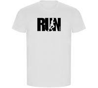 Kruskis Maglietta A Maniche Corte Word Run Eco