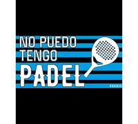 Kruskis No Puedo Tengo Padel Short Sleeve T-shirt Nero L Uomo